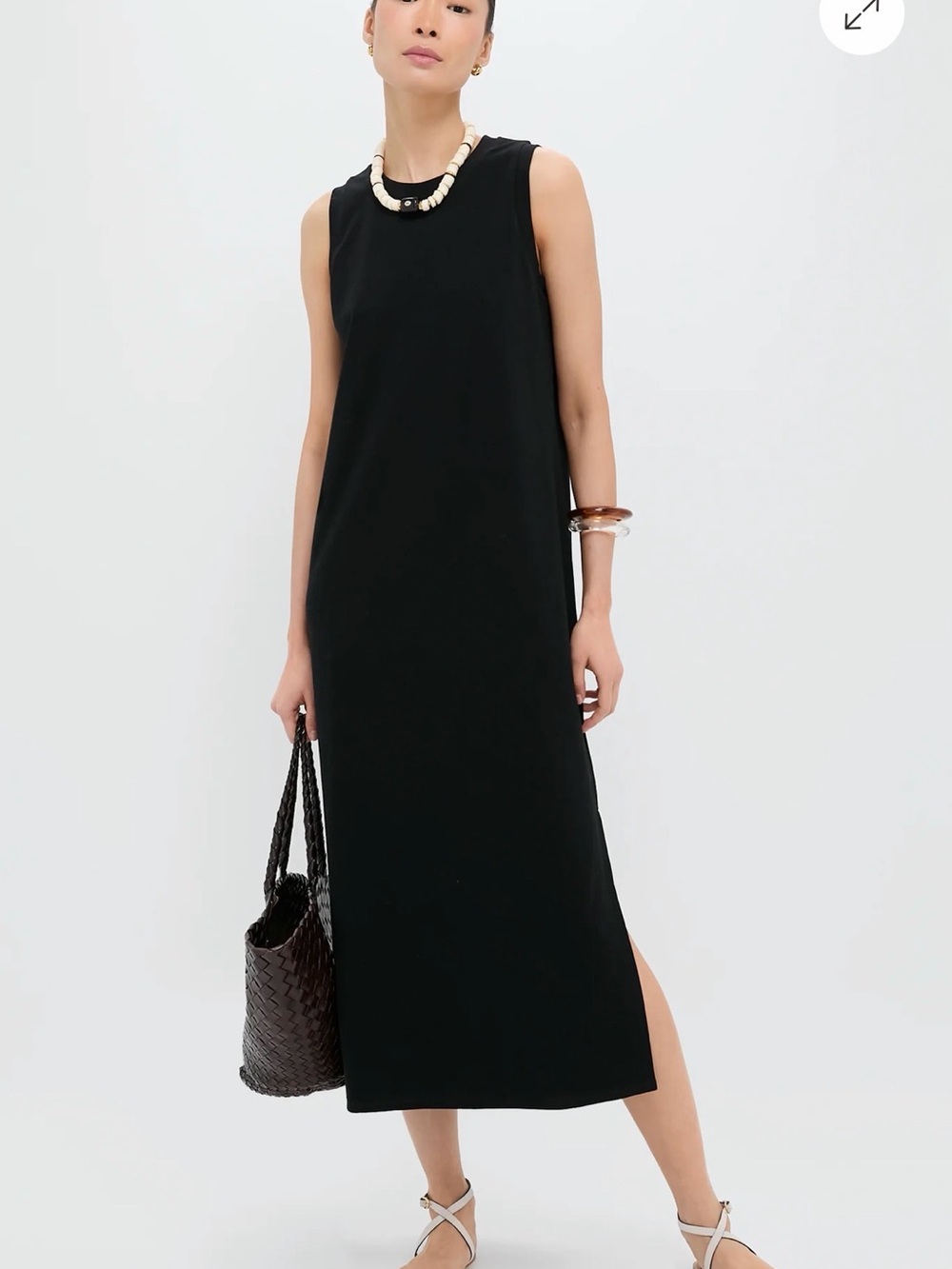 Pomander Place Black Sleeveless Gio Maxi Dress